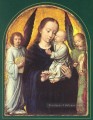 Marie et l’enfant avec deux anges faisant de la musique Gerard David